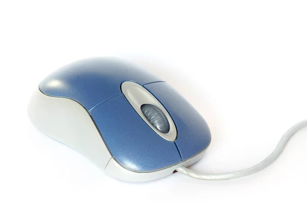 Mysz Komputerowa Klikanie Urządzenia Elektronicznego — Zdjęcie stockowe