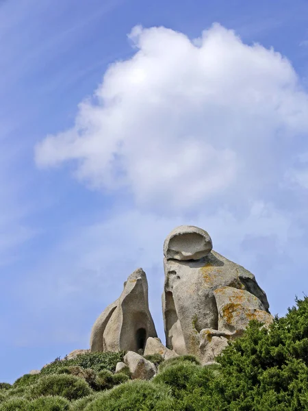 Cerdeña Capo Testa Bei Santa Gallura —  Fotos de Stock