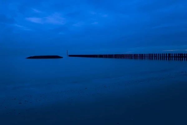 Bella Vista Sulla Riva Del Mare — Foto Stock