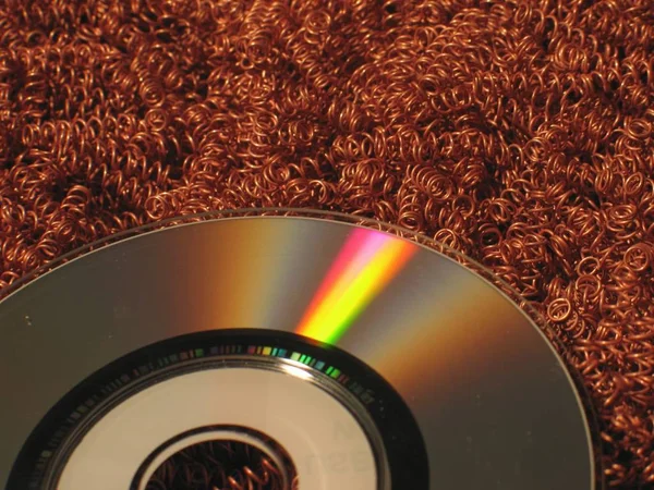 Compact Disc Digital Optical Disc Data Storage — Stock Photo, Image