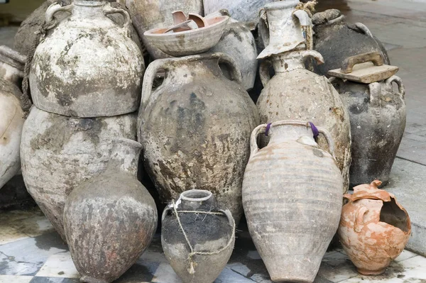 Olive Oell Amphoras Libya — Photo