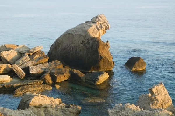 Vue Panoramique Île Mise Point Sélective — Photo