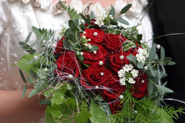 Buquê Casamento Flores Flora — Fotografia de Stock