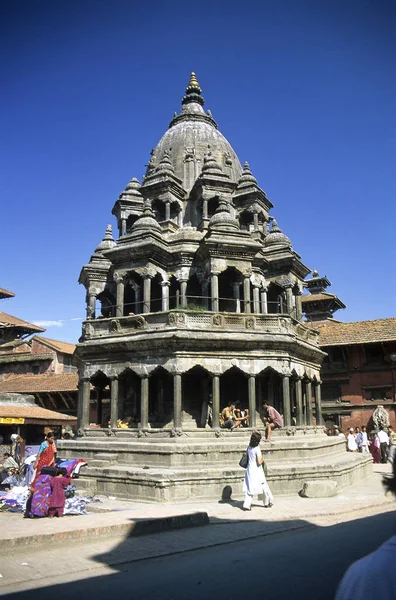 Templo Krishna Patan Nepal — Fotografia de Stock