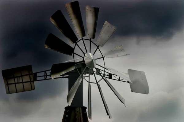 Turbina Wiatrowa Elektrownia Wiatrowa — Zdjęcie stockowe
