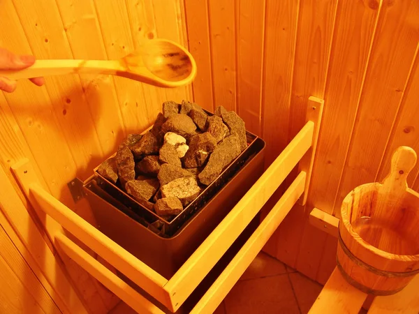 Sauna Salonie Spa — Zdjęcie stockowe