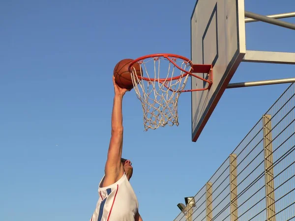 篮球比赛 体育概念 — 图库照片