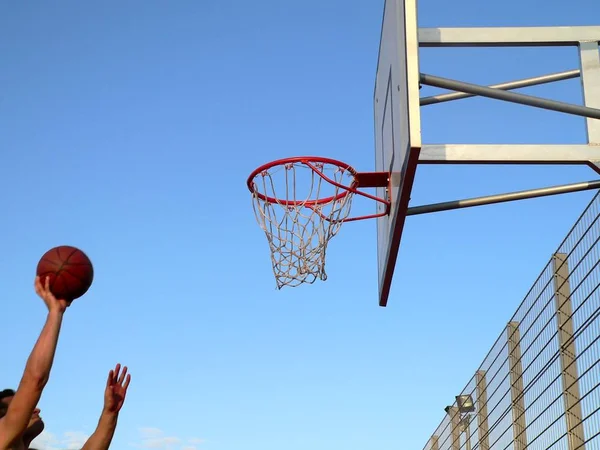 Basketbal Sportovní Koncept — Stock fotografie