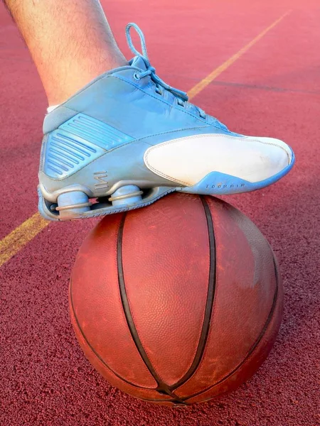 Basquete Jogo Conceito Esporte — Fotografia de Stock