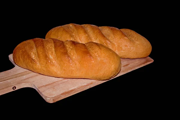 Fatias Brancas Pão Assado — Fotografia de Stock