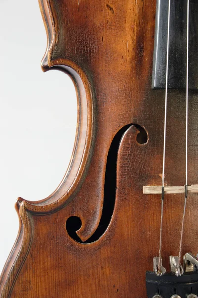 Poderia Emprestar Este Violino Velho Sou Fascinado Pela Estética Deste — Fotografia de Stock