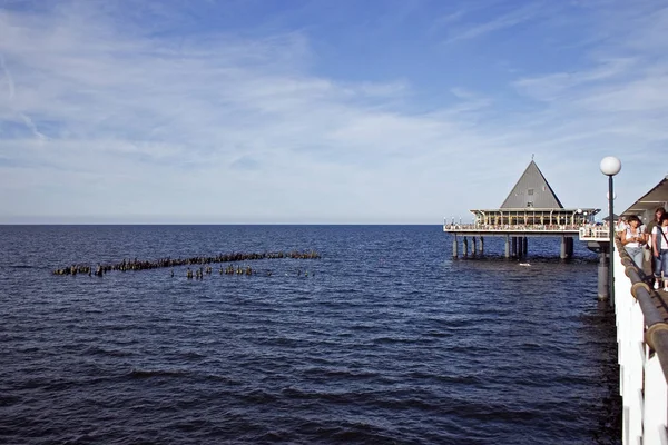 Isla Útil Muelle Heringsdorf —  Fotos de Stock