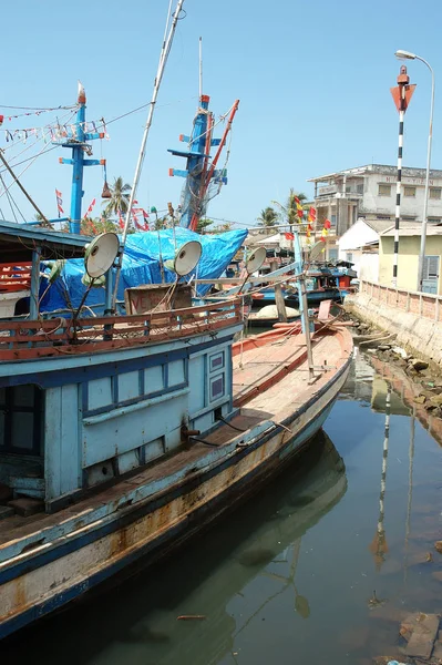 波尔图市港口的渔船 波尔图加尔 — 图库照片