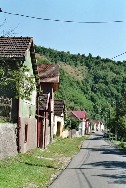 Rumunsko Země Jihovýchodní Evropy Známá Pro Zalesněnou Oblast Transylvánie — Stock fotografie