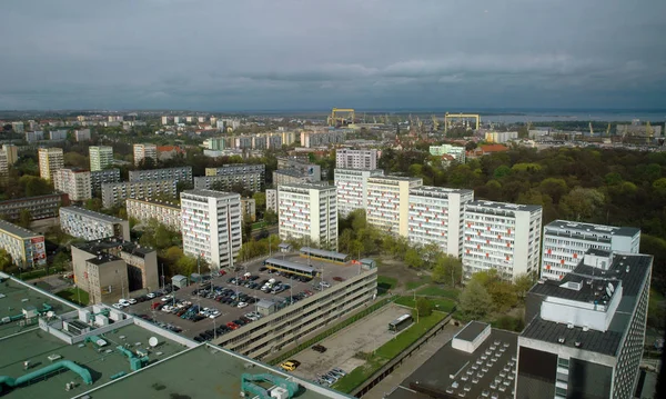 Malebný Pohled Majestátní Městské Město — Stock fotografie