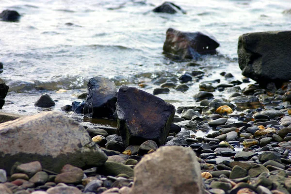 海滩石 — 图库照片