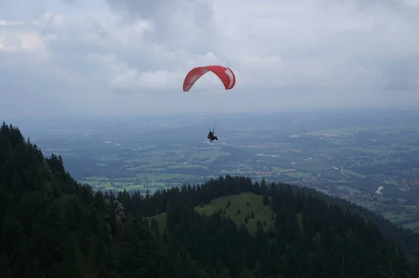 Paragliding Recreational Competitive Adventure Sport — Stock Photo, Image