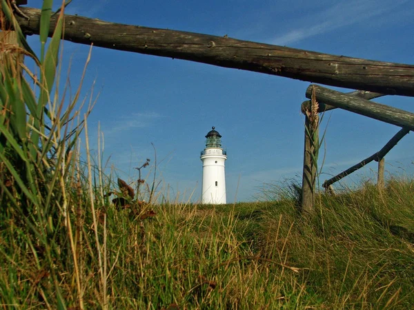 Leuchtturm Hirtshals Dänemark — Stockfoto