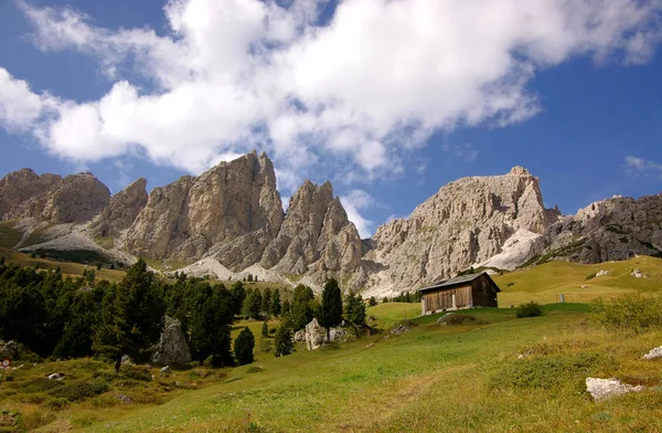 Panoramisch Uitzicht Prachtig Landschap Met Bergketen — Stockfoto