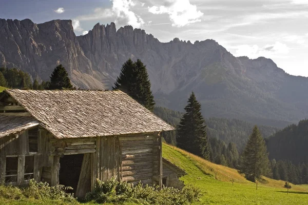 Vue Panoramique Sur Majestueux Paysage Dolomites Italie — Photo