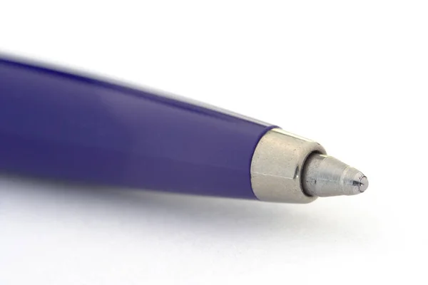 Penna Isolata Sfondo Bianco — Foto Stock
