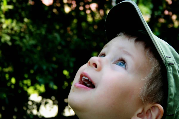 Cute Child Portrait Happy Childhood Concept — Stock Photo, Image