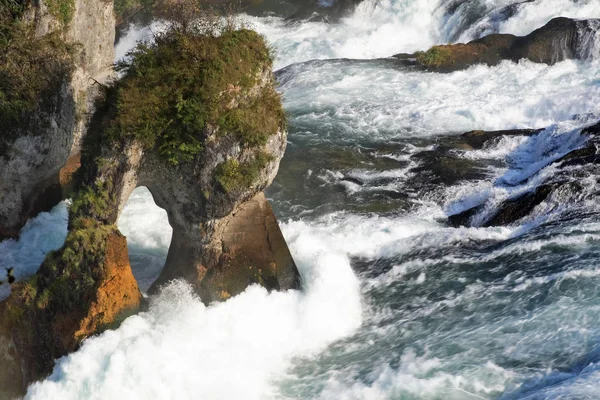 Rhine Jatuh Dekat Schaffhausen — Stok Foto