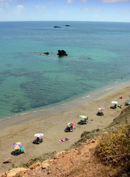 Vacker Utsikt Över Ibiza Utsikt — Stockfoto