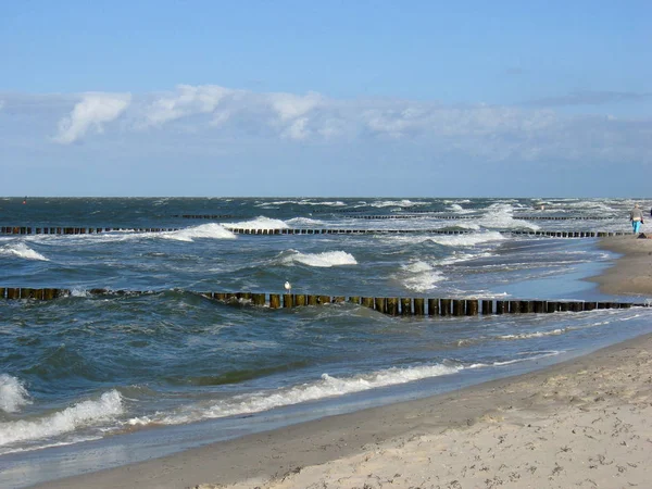 Baltic Beach Conceito Viagem — Fotografia de Stock