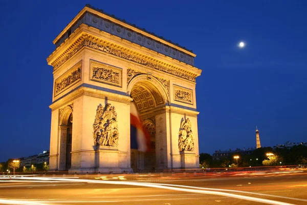 París Arco Del Triunfo — Foto de Stock