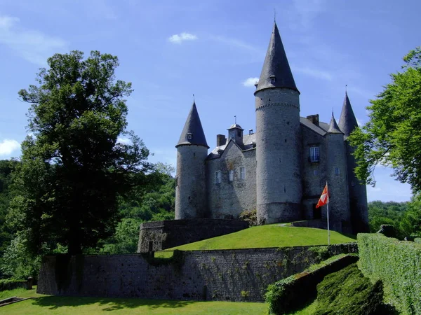 Chateau Veves Den Ardennen — Stockfoto