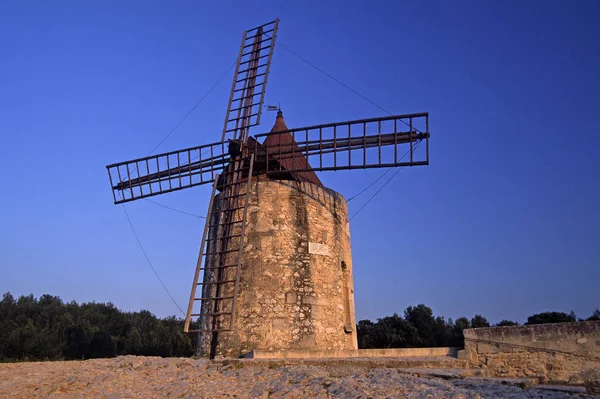 Fontvielle Moulin Daudet Provence — Fotografia de Stock