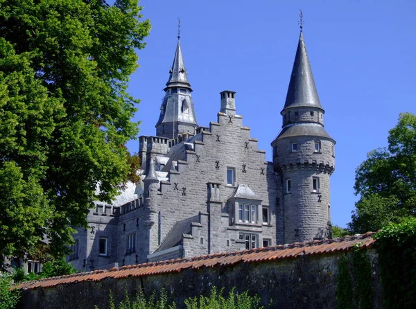 Castelo Leignon Uma Parte Hotel Hoje — Fotografia de Stock