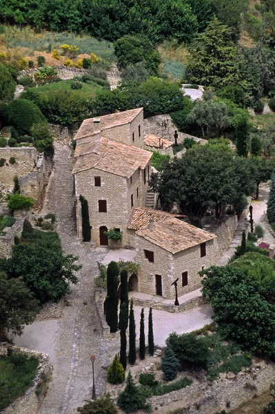 Gordes Stone Houses Provence — 图库照片