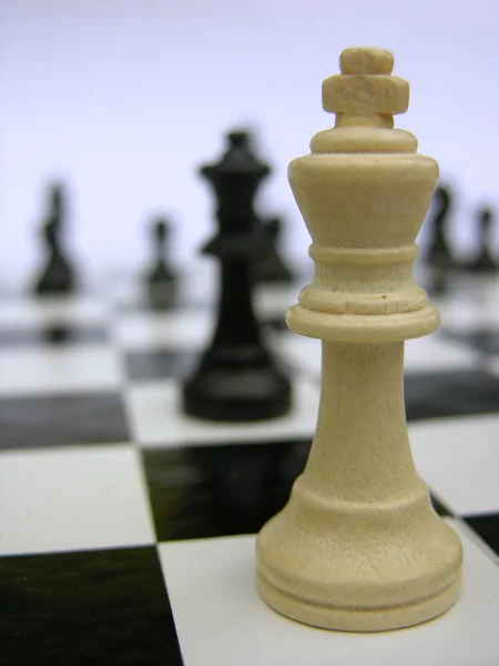チェスボードゲーム チェックメイト — ストック写真