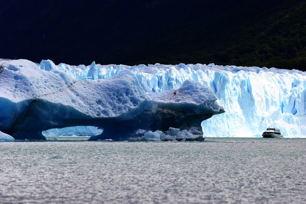 Glaciär Fjäll Isfrost — Stockfoto