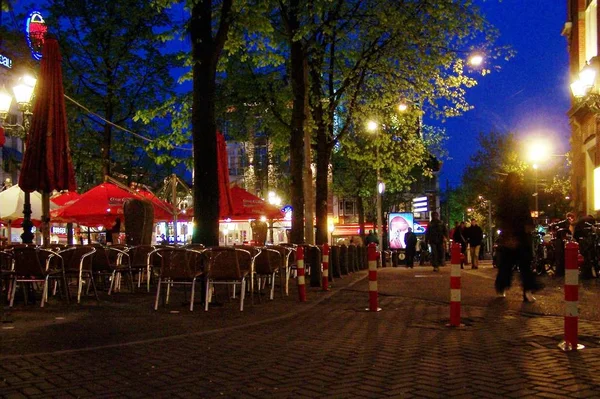 Kanalbrücke Amsterdam — Stockfoto