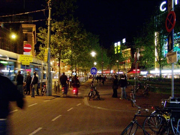 Kanalbrücke Amsterdam — Stockfoto