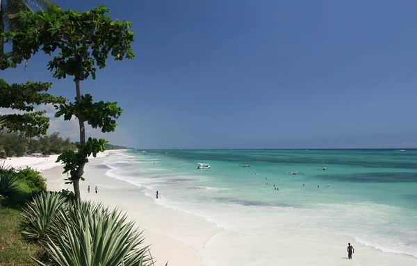 Hermosa Playa Tranquila Concepto Viaje —  Fotos de Stock
