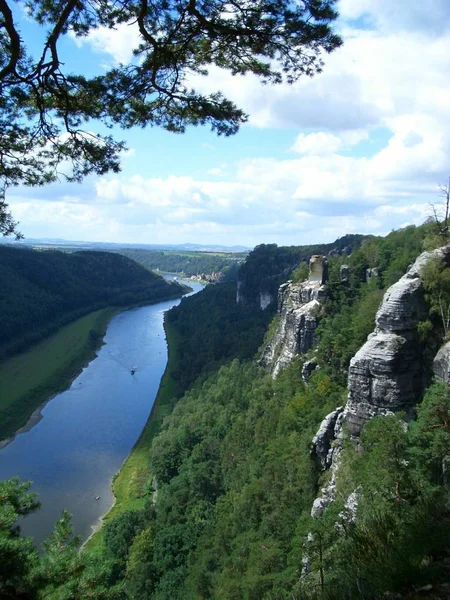 View River Elbe — Stock Photo, Image