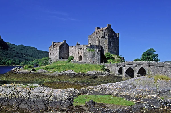 Loch Alsh Eilean Donan Castle — Stockfoto