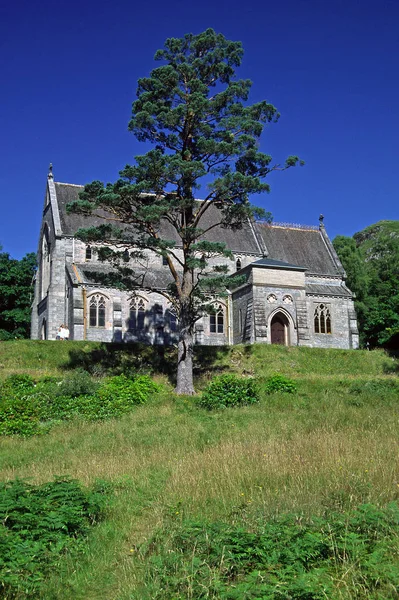 Bei Glennfinnan Καθ Kirche Schottland — Φωτογραφία Αρχείου