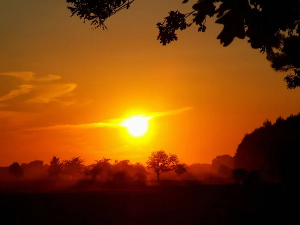 Blick Auf Einen Schönen Abend — Stockfoto