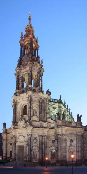 Court Church Dresden — Stock Photo, Image