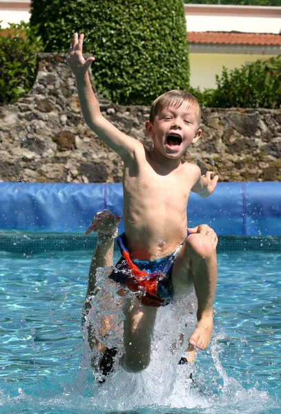 Niedliches Kinderporträt Glückliche Kindheit — Stockfoto