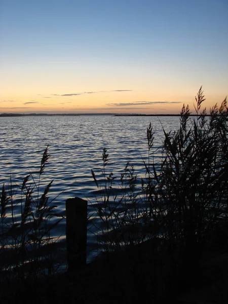 Vista Uma Bela Noite — Fotografia de Stock