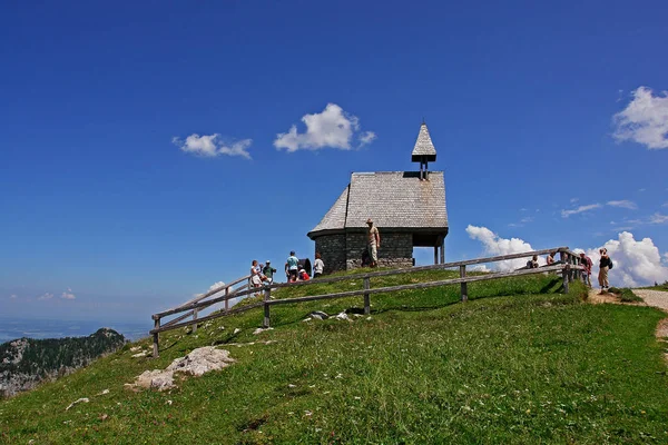 Kampenwand Chiemgau Nun Eteklerinde Çalarak — Stok fotoğraf