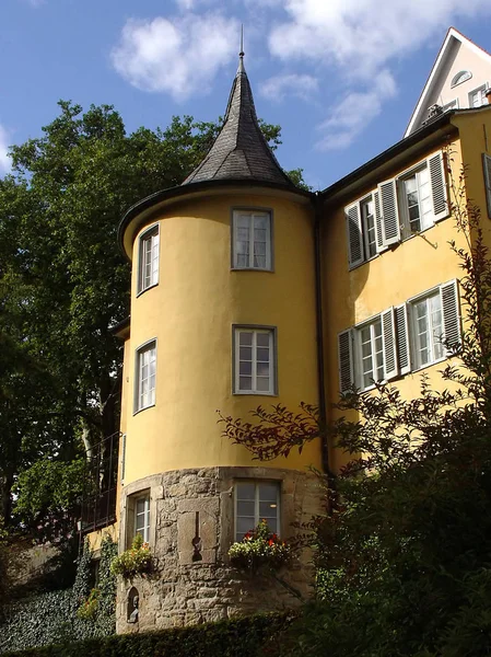 Bingen Rhein Una Ciudad Distrito Mainz Bingen Renania Palatinado Alemania — Foto de Stock