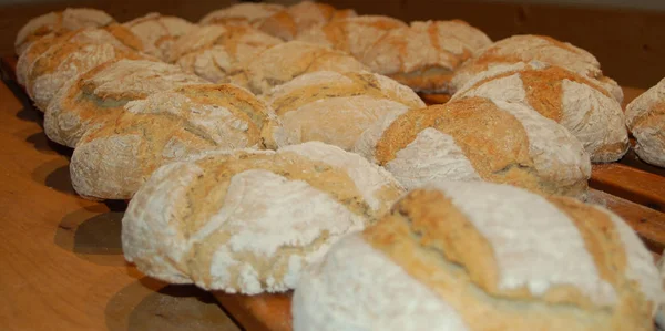 Λευκές Φέτες Ψωμιού — Φωτογραφία Αρχείου
