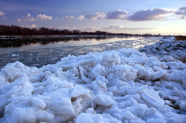 Die Elbe Ist Einer Der Bedeutendsten Flüsse Mitteleuropas — Stockfoto